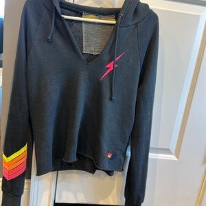 Aviator Nation Cropped Hoodie